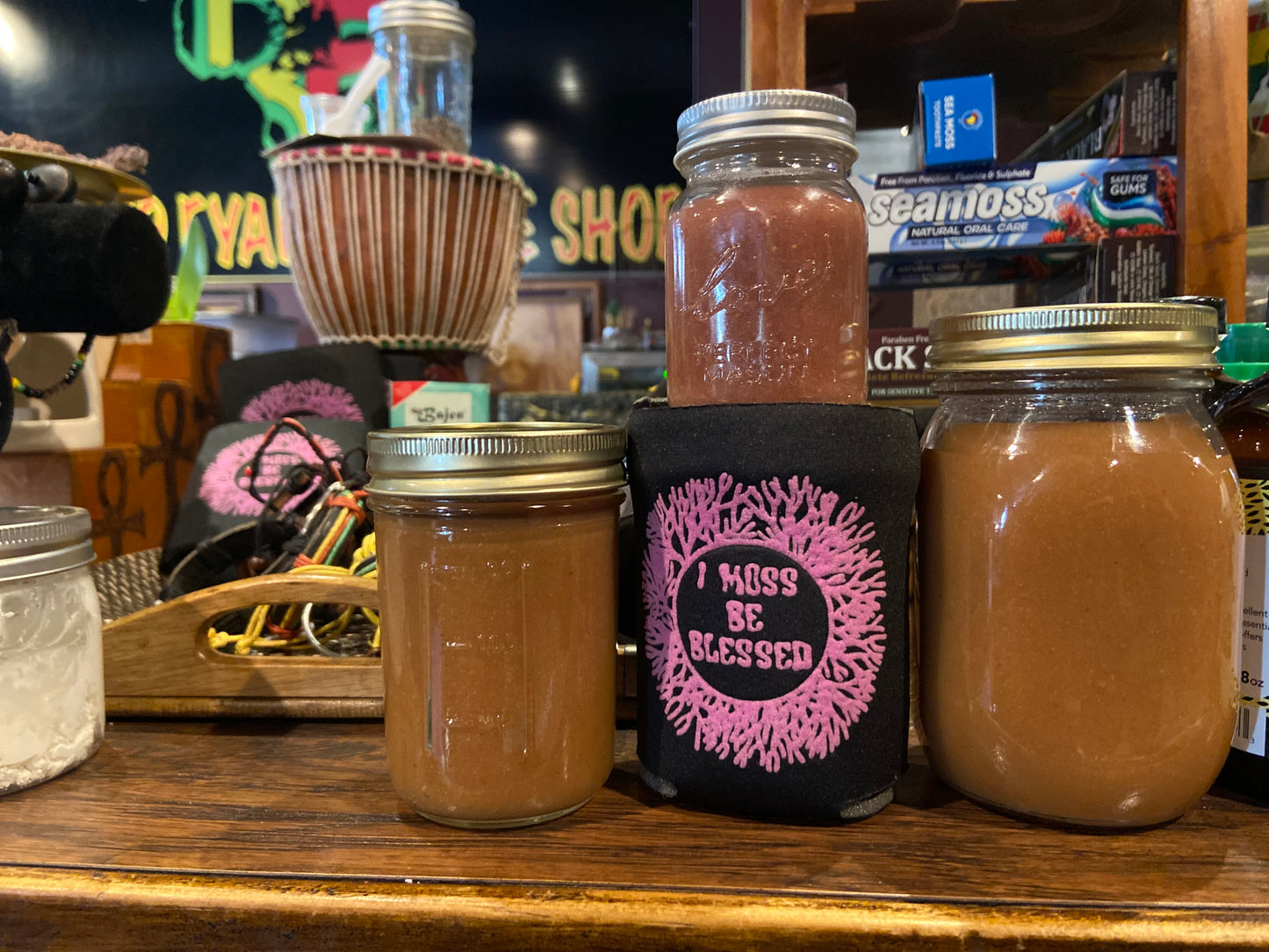 “IMOSS BE BLESSED” Cup /8 oz/ Can Coozy