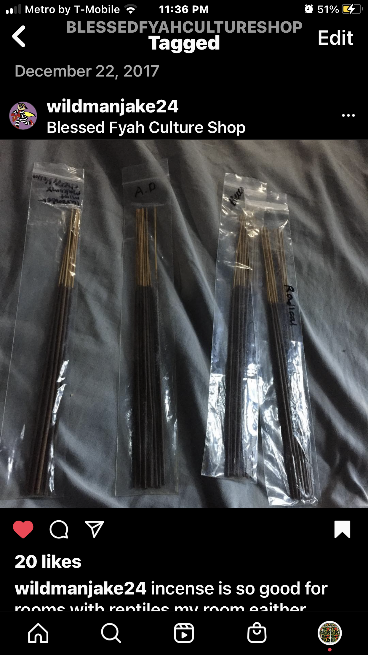 INCENSE PACKS